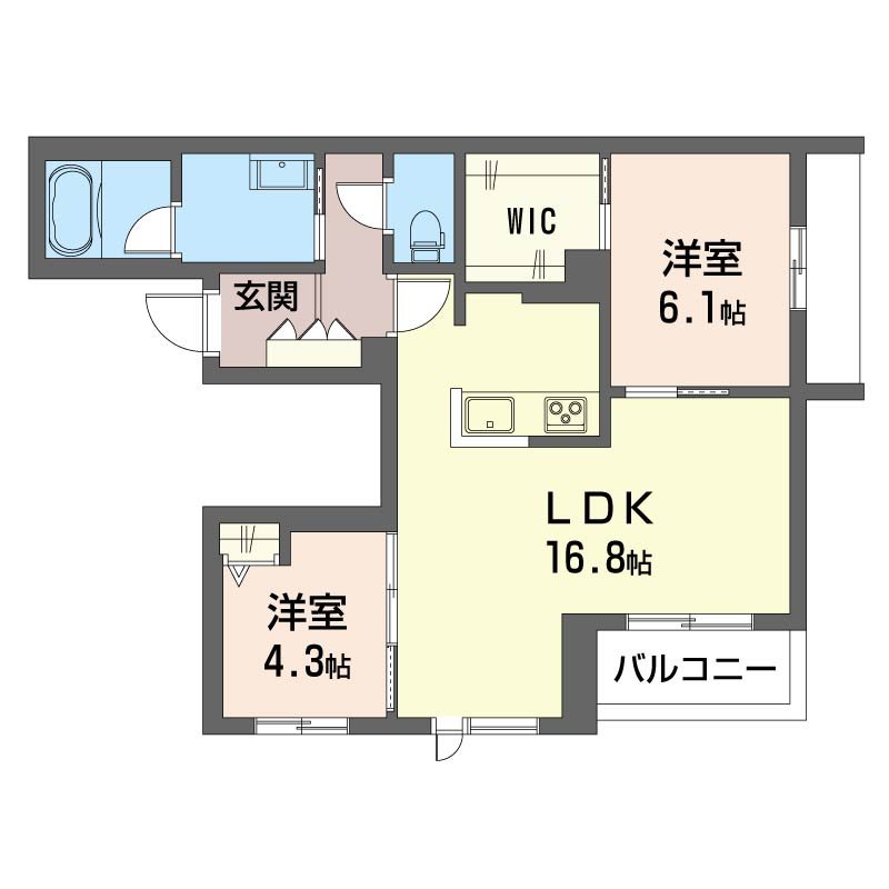 エクセレントラロ 間取り