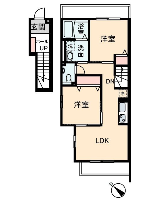 Ｓａｋｕｒａ　Ｃｕｂｅ 間取り