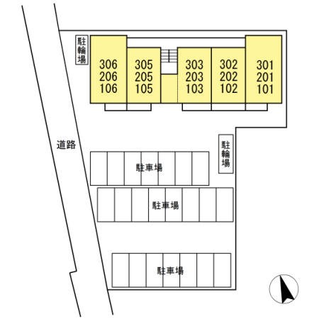 コンフォート プラス・T 地図（共通）