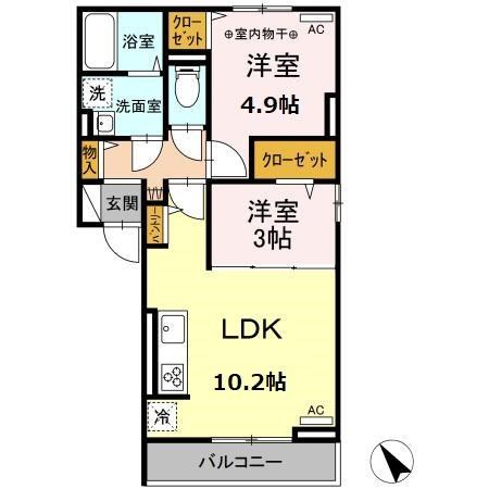 シャトレー町田 間取り