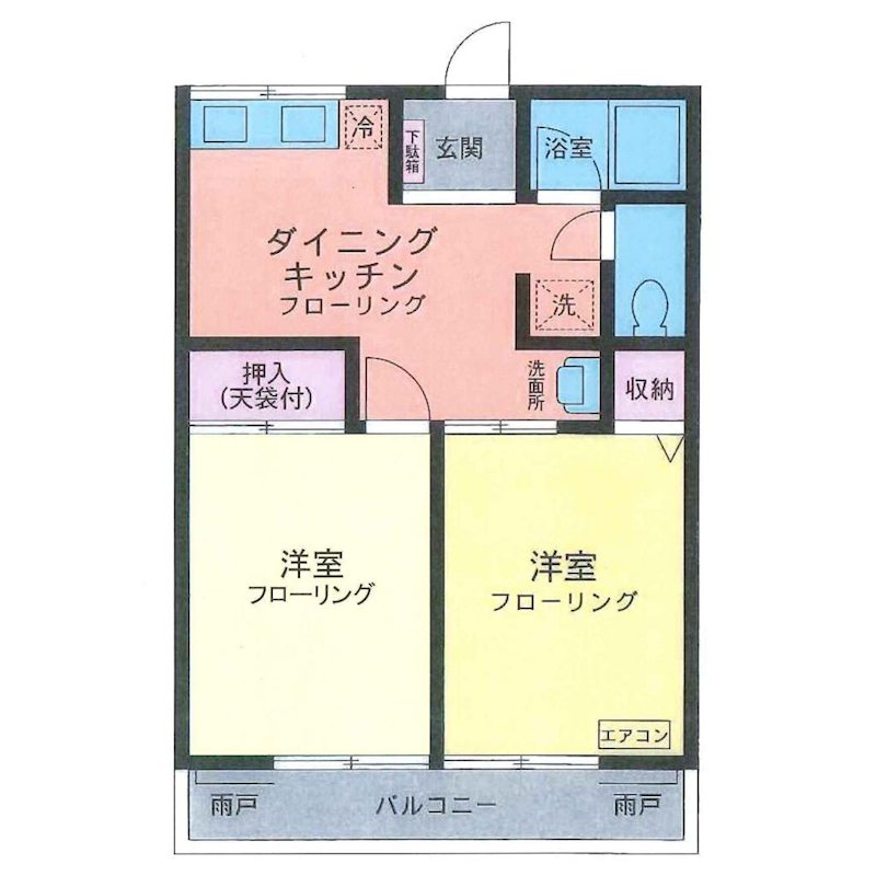 シティハイム　SAKAE1 間取り