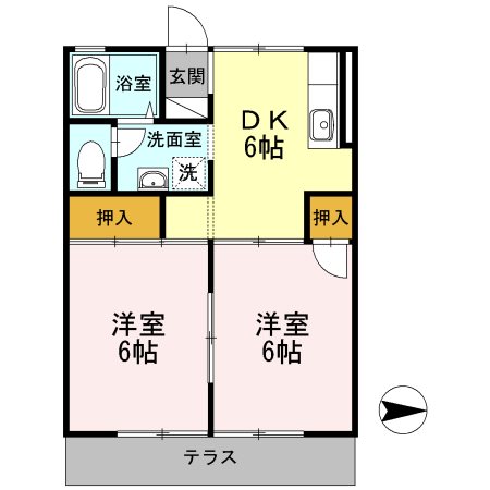 ビューラ東 間取り