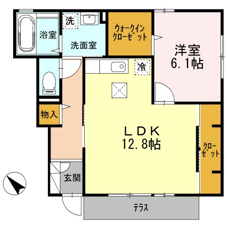 ハイネスA 間取り