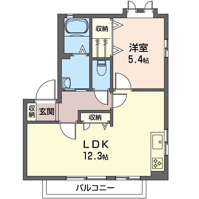 パストラル弐番館 間取り