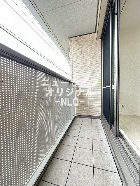 フィオーレ花水台Ｄ ベランダ