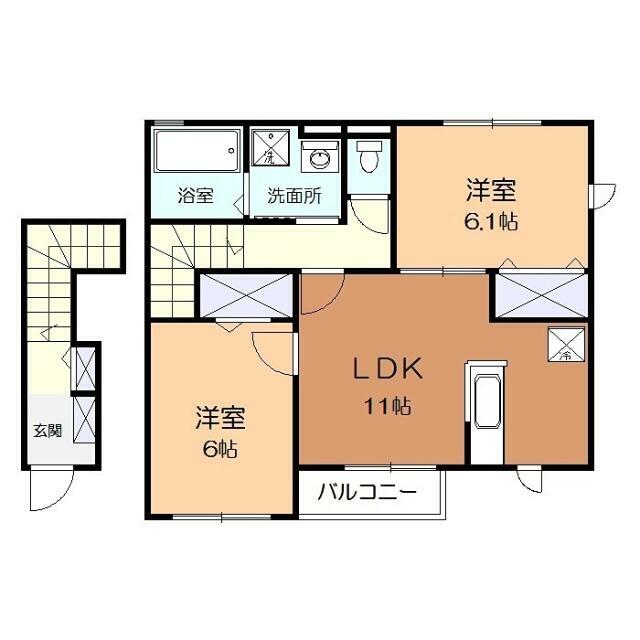 サニーハウス 間取り