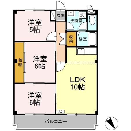 ハイム相武台 間取り