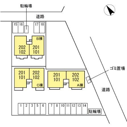ウィルモア湘南　Ｂ 地図（共通）
