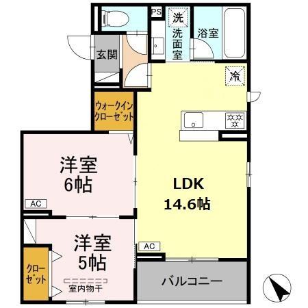 シャルムコート 間取り