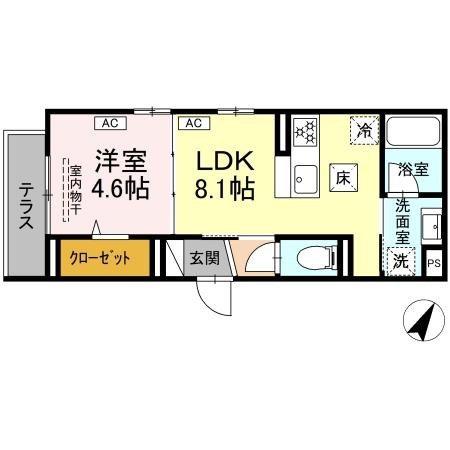 フラクタス南林間 間取り