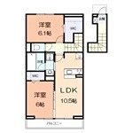アジュールｕ 間取り
