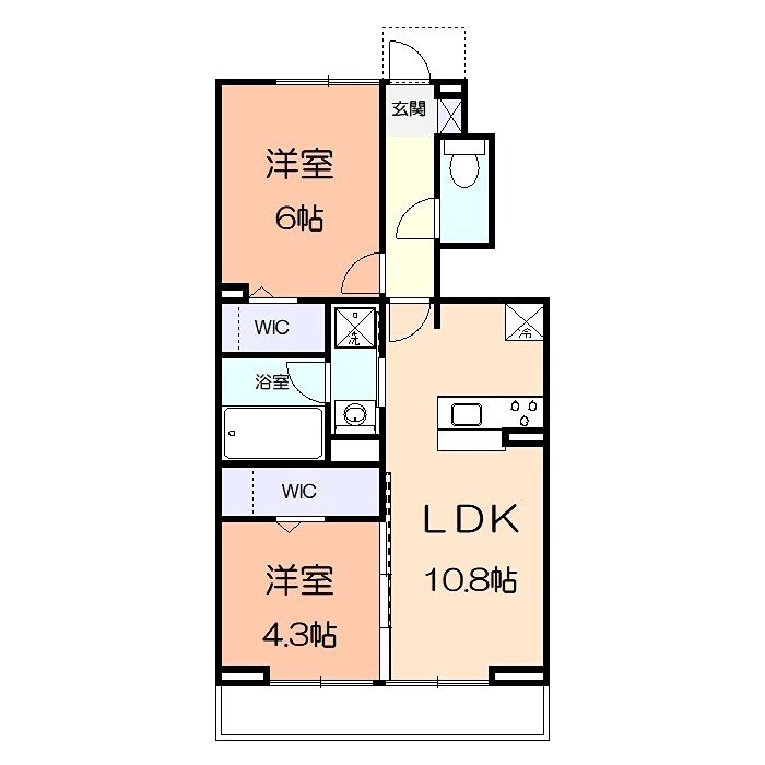 アジュールｕ 間取り