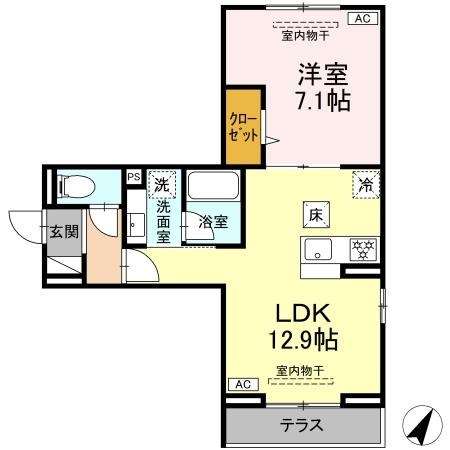フラクタス南林間 間取り