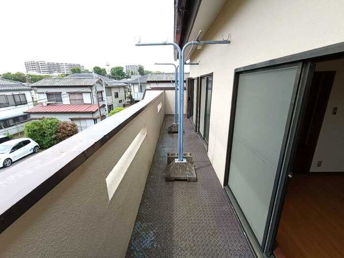 サンセール岡部 ベランダ