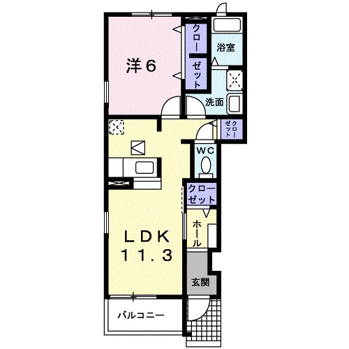 グリーン　フォレスト 間取り