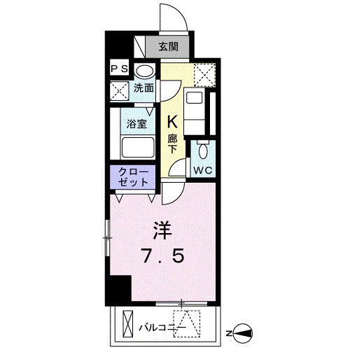 ル・カトレヤ 間取り