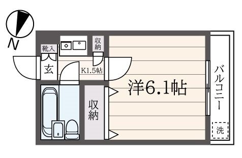 ハイライズ座間 間取り