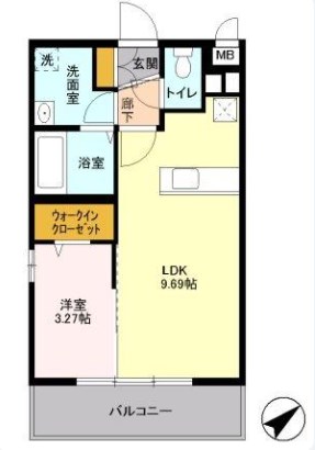 アイリスコート七右衛門 間取り