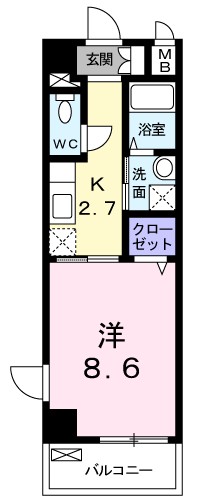 ヒルズ　ビッグ　ウエスト 間取り