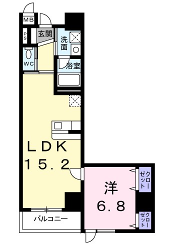 ボヌール　ドゥ 間取り