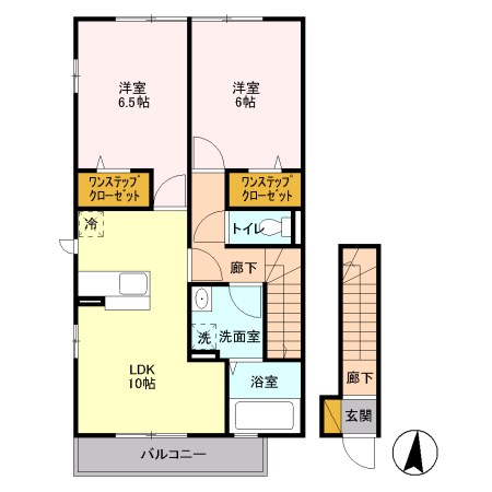 ソレアードＭ 間取り