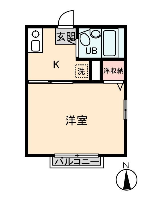 シティハイム　アオバハイツ 間取り