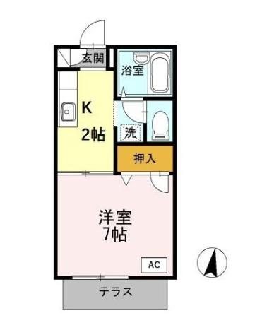 エーデルハイムⅠ 間取り