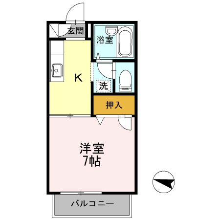 エーデルハイムⅡ 間取り