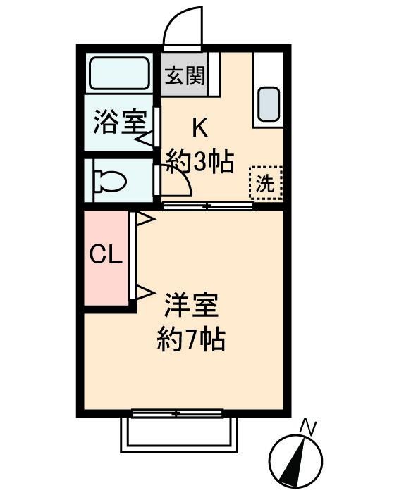 シティハイム　オオヌキ 間取り