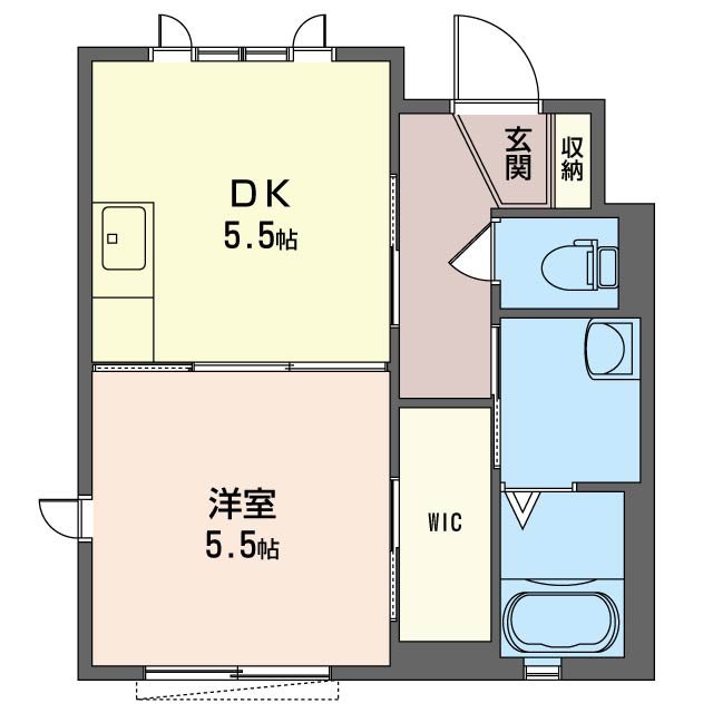 グリーンヒルA 間取り