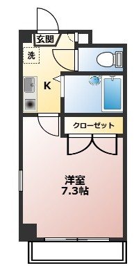 チャンティックモモハマ 間取り