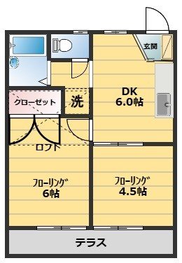 湘南コテージ 間取り