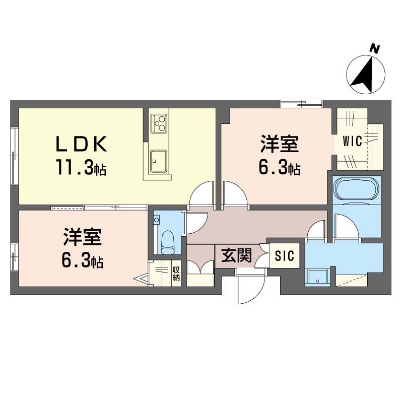 セントリビエ湘南台 間取り