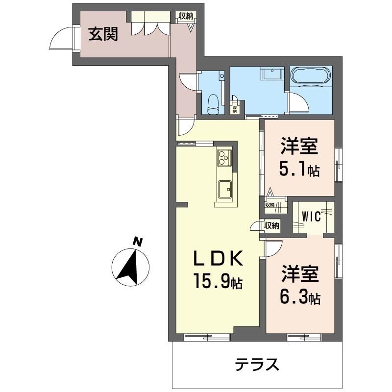 セントリビエ湘南台 間取り