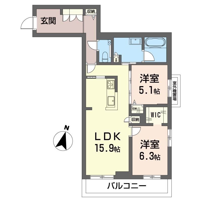 セントリビエ湘南台 間取り