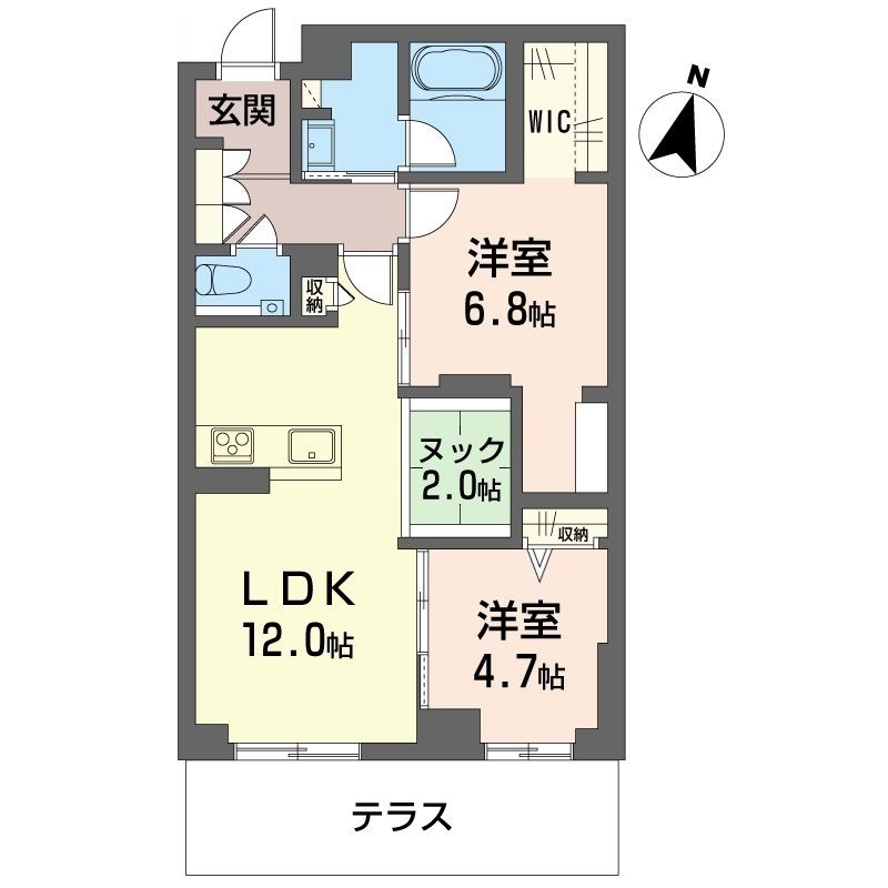 セントリビエ湘南台 間取り
