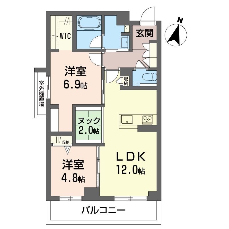 セントリビエ湘南台 間取り