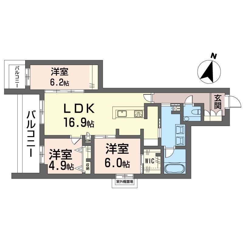 セントリビエ湘南台 間取り