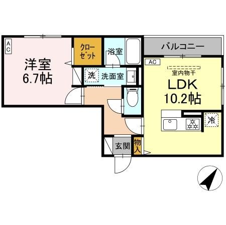 イヴレーア中町 間取り