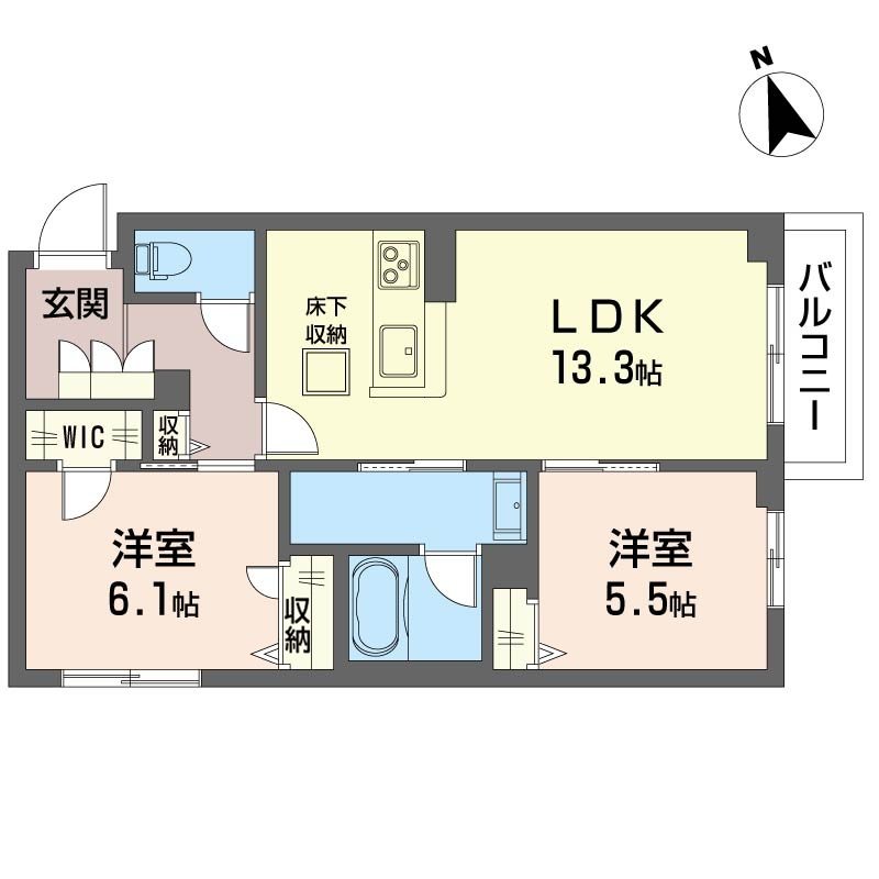 エフボーテ 間取り
