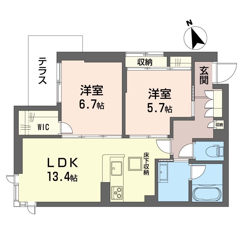 エフボーテ 間取り
