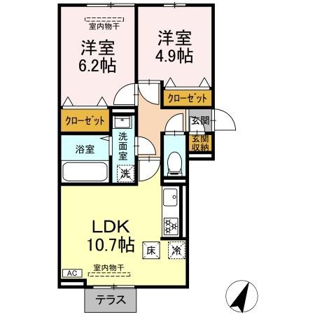 セン・ラークヒルズ 間取り