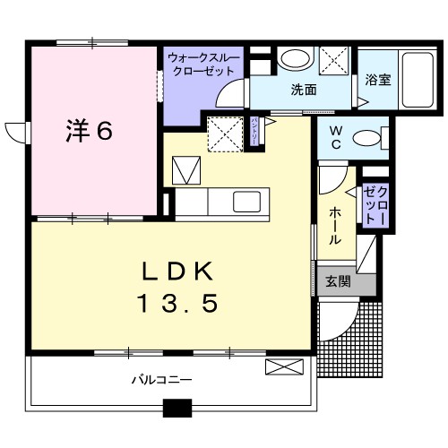 ラフレシールⅢ 間取り