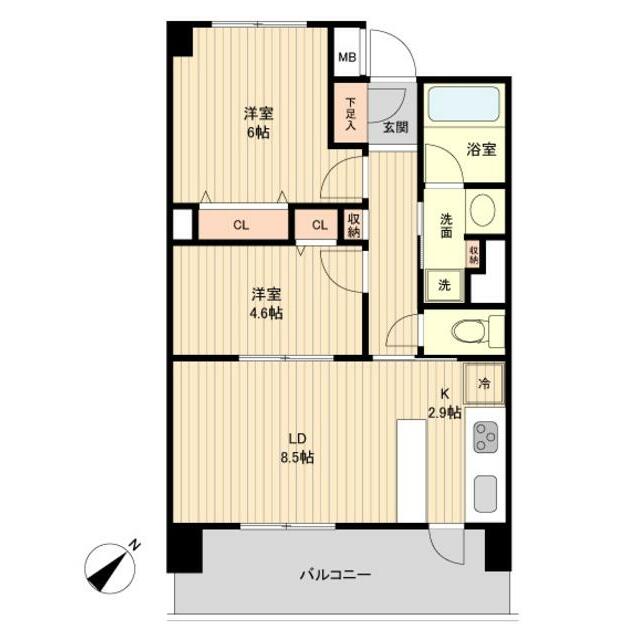 グラディート町田 間取り