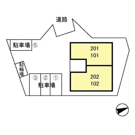 フェリーチェ湘南 地図（共通）