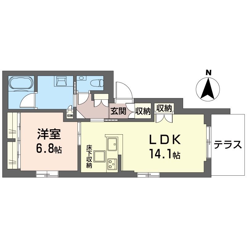 セントラル　レジデンス 間取り