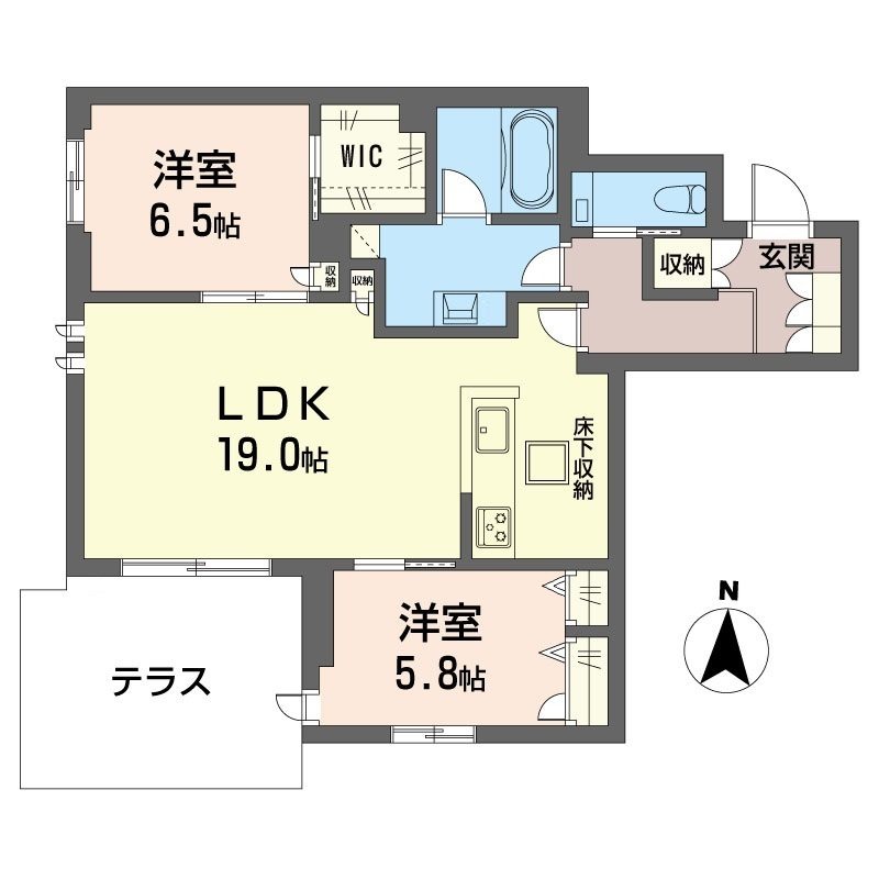 セントラル　レジデンス 間取り