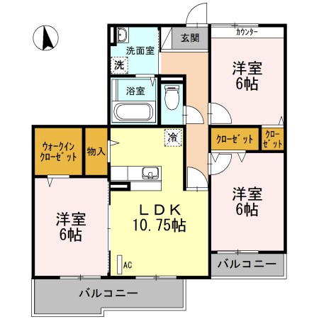 カサブランカ 間取り