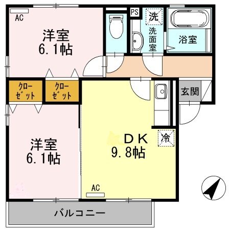 メゾン さくら けやき　けやき けやき 間取り