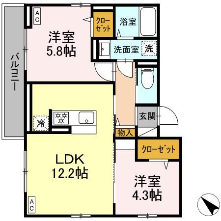 エリオント町田中町 間取り